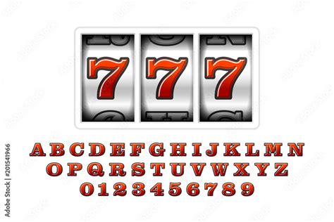 slot machine front|Slot machine Fonts .